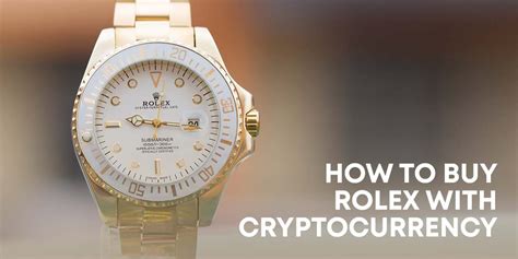 buy rolex with cryptocurrency